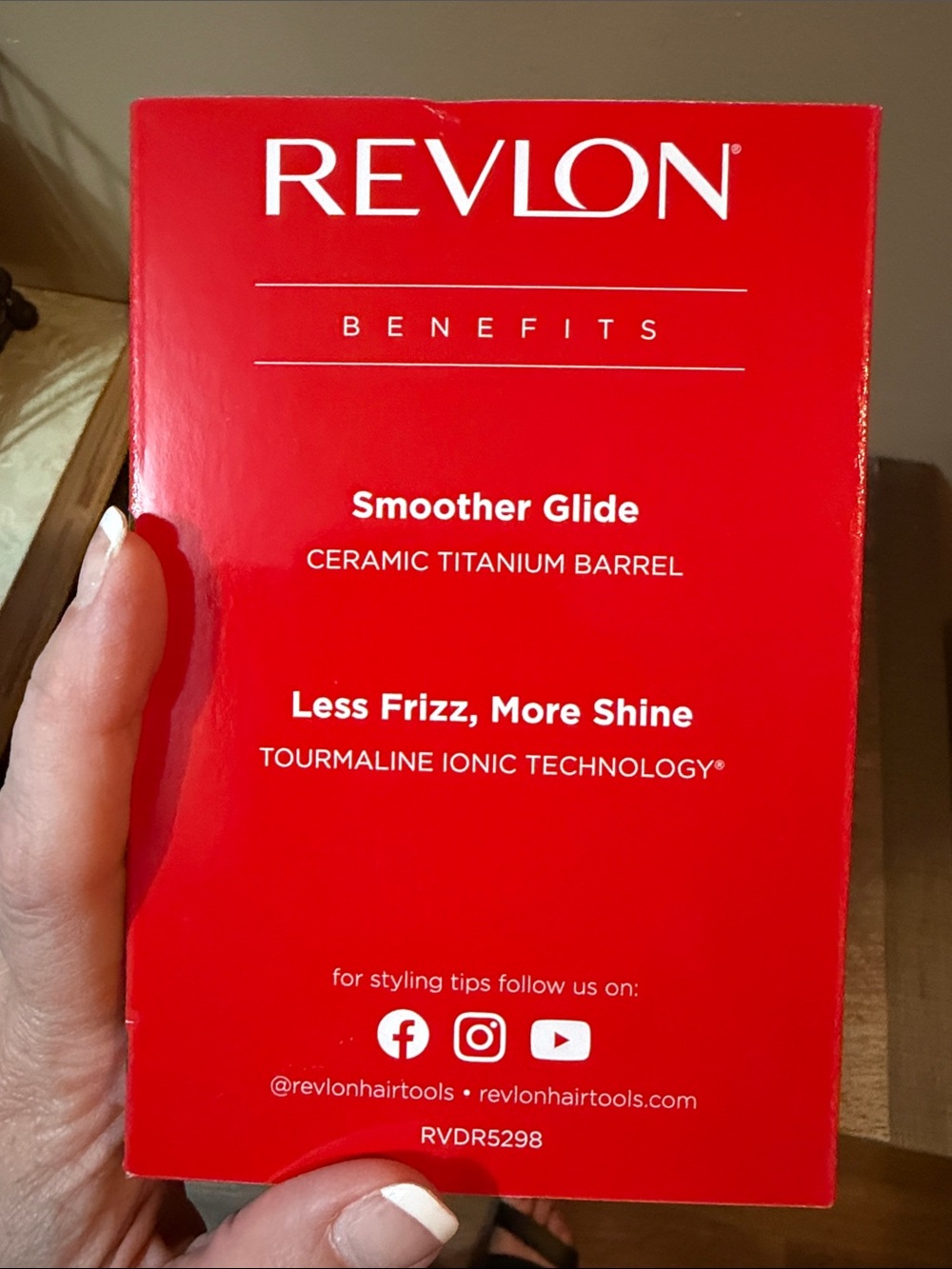 Revlon One-Step Volumizer Plus - Red and Black - NIB - Picture 4 of 6